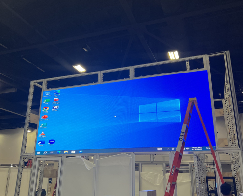 Tradeshows with beMatrix LED Tile Rental Indianapolis